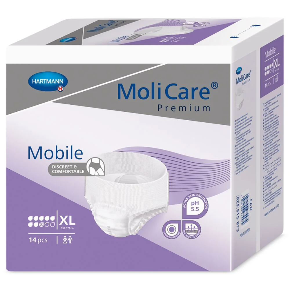 MoliCare Mobile 8 kapek vel. XL inkontinenční kalhotky 14 ks