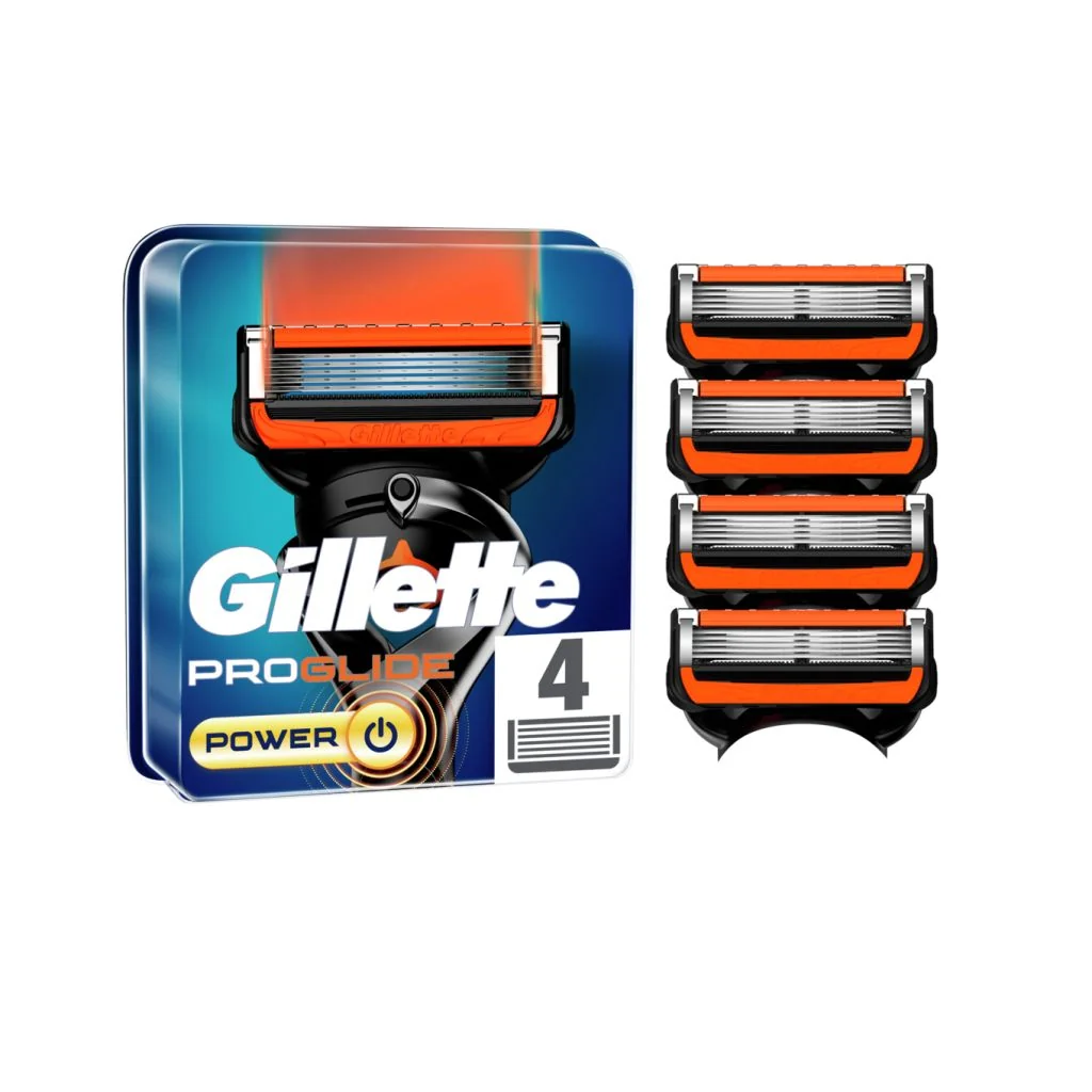 Gillette Fusion5 ProGlide Power náhradní hlavice 4 ks