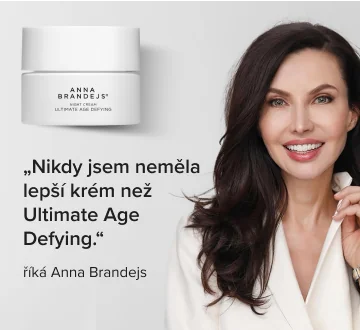 Nikdy jsem neměla lepší krém než Ultimate Age Defying, říká Anna Brandejs