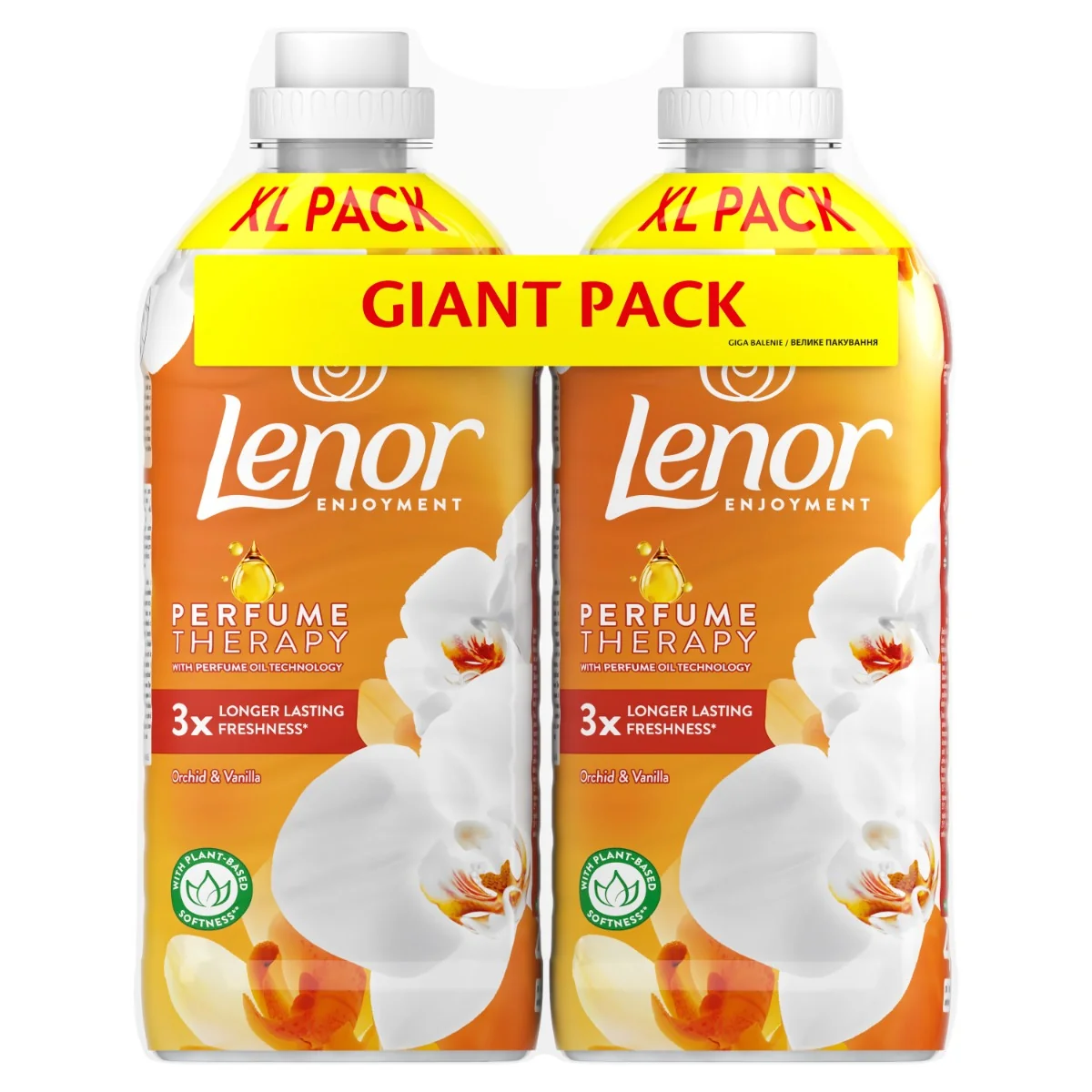 Lenor Aviváž Orchid&Vanilla 2x1,2 l 96 praní