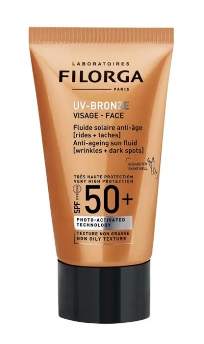 Filorga UV-Bronze Face SPF50+ fluid proti pigmentovým skvrnám 40 ml