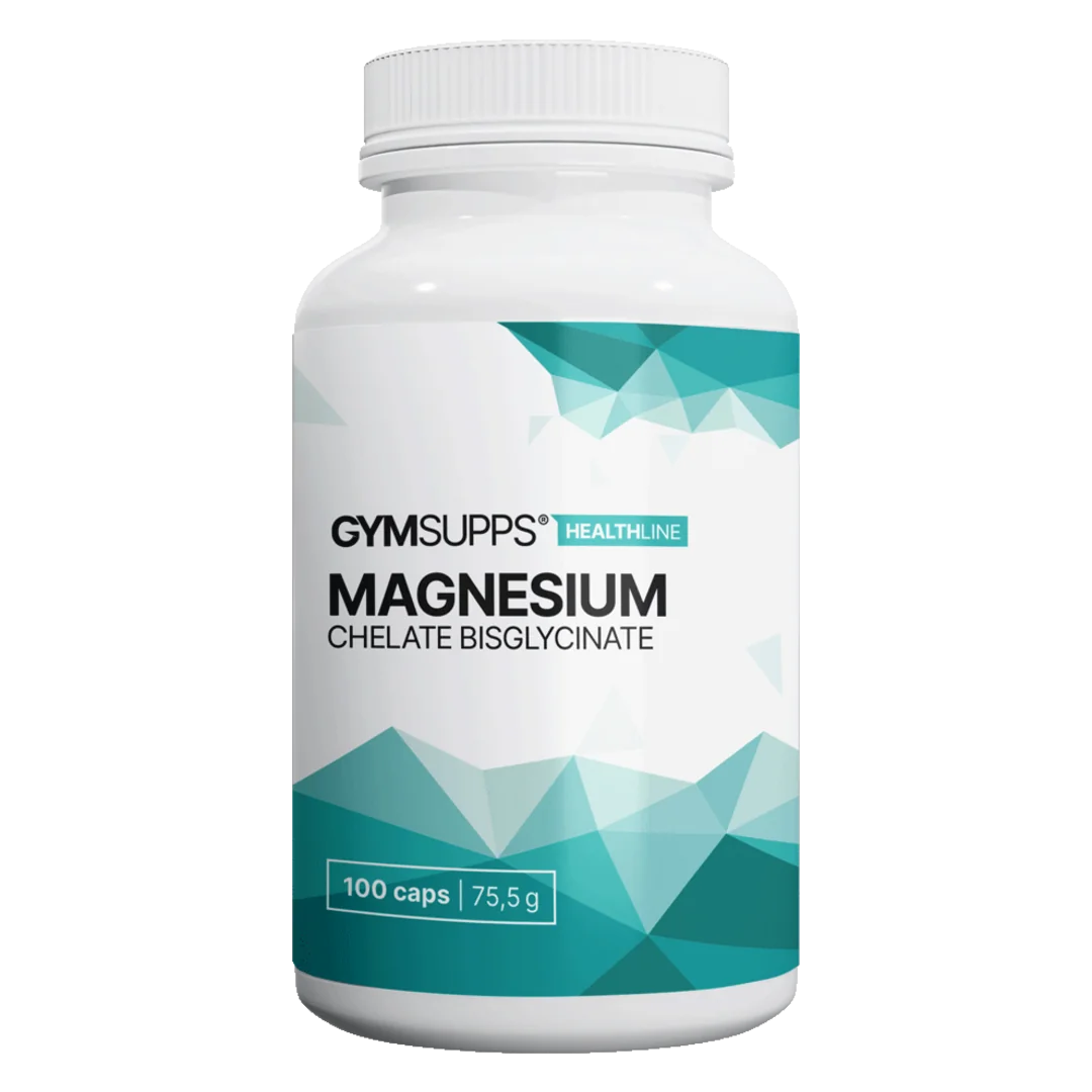 Gymsupps Magnesium Chelate Bisglycinate - 100 kapslí