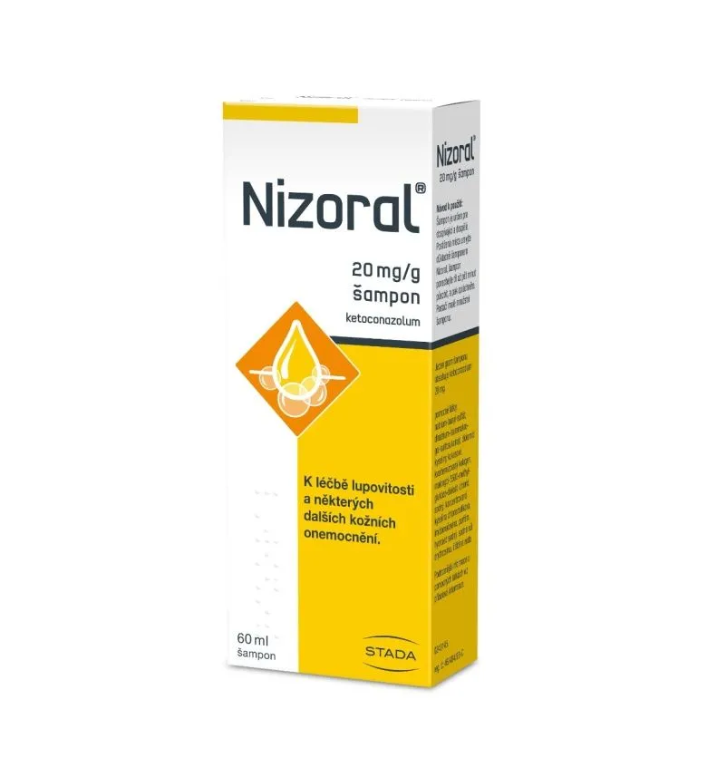 Nizoral 20 mg/g šampon 60 ml