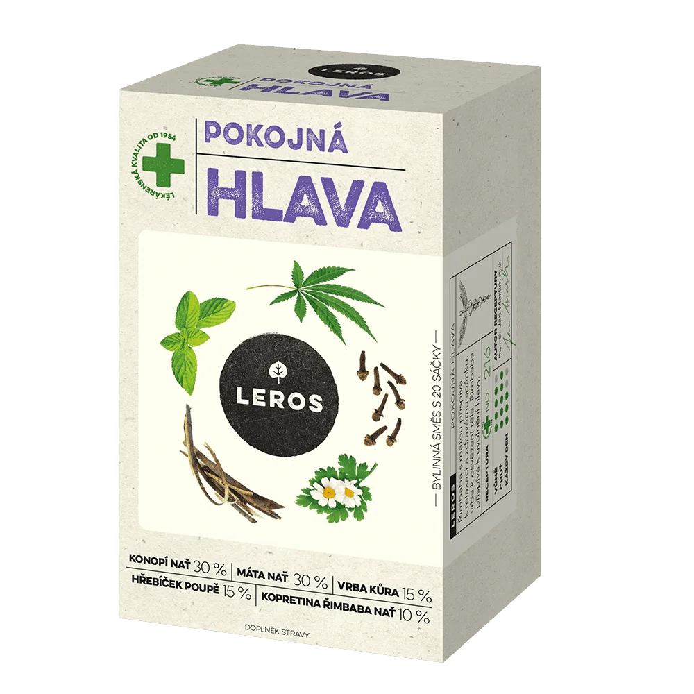 Leros Pokojná hlava 20x1,5 g