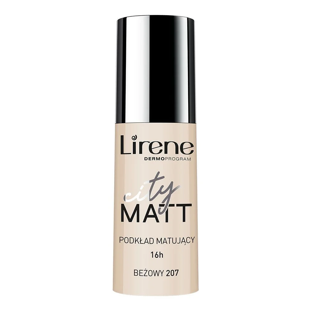 Lirene City Matt matující tekutý make-up 207 Beige 30 ml