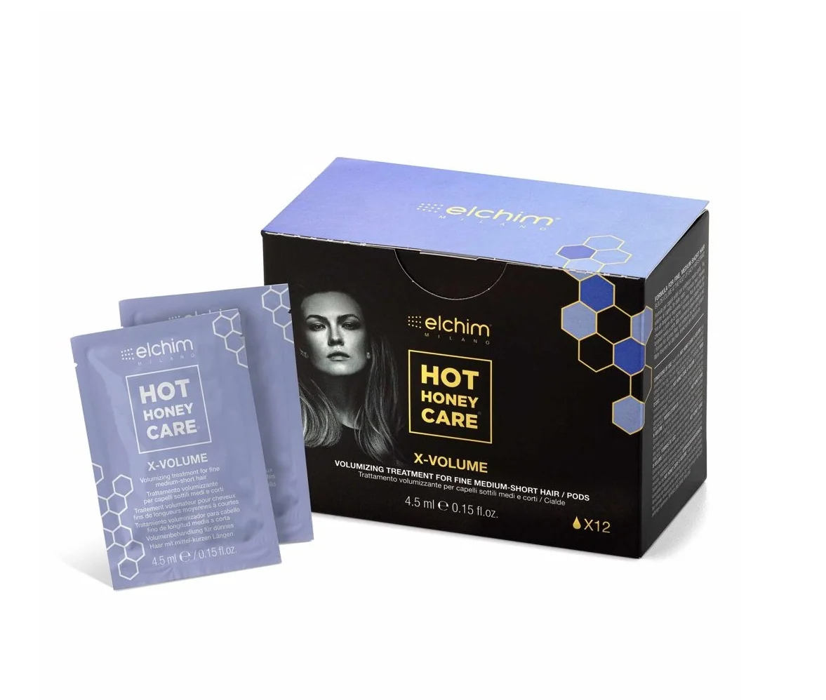 Elchim X Volume Treatment Hot Honey Care kapsle do fénu 12 ks