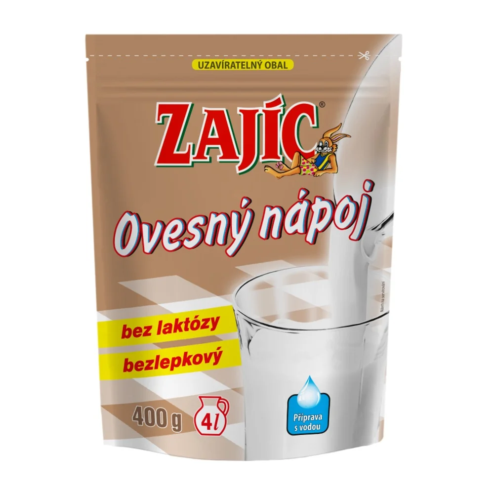 Zajíc Ovesný nápoj sáček 400 g doypack