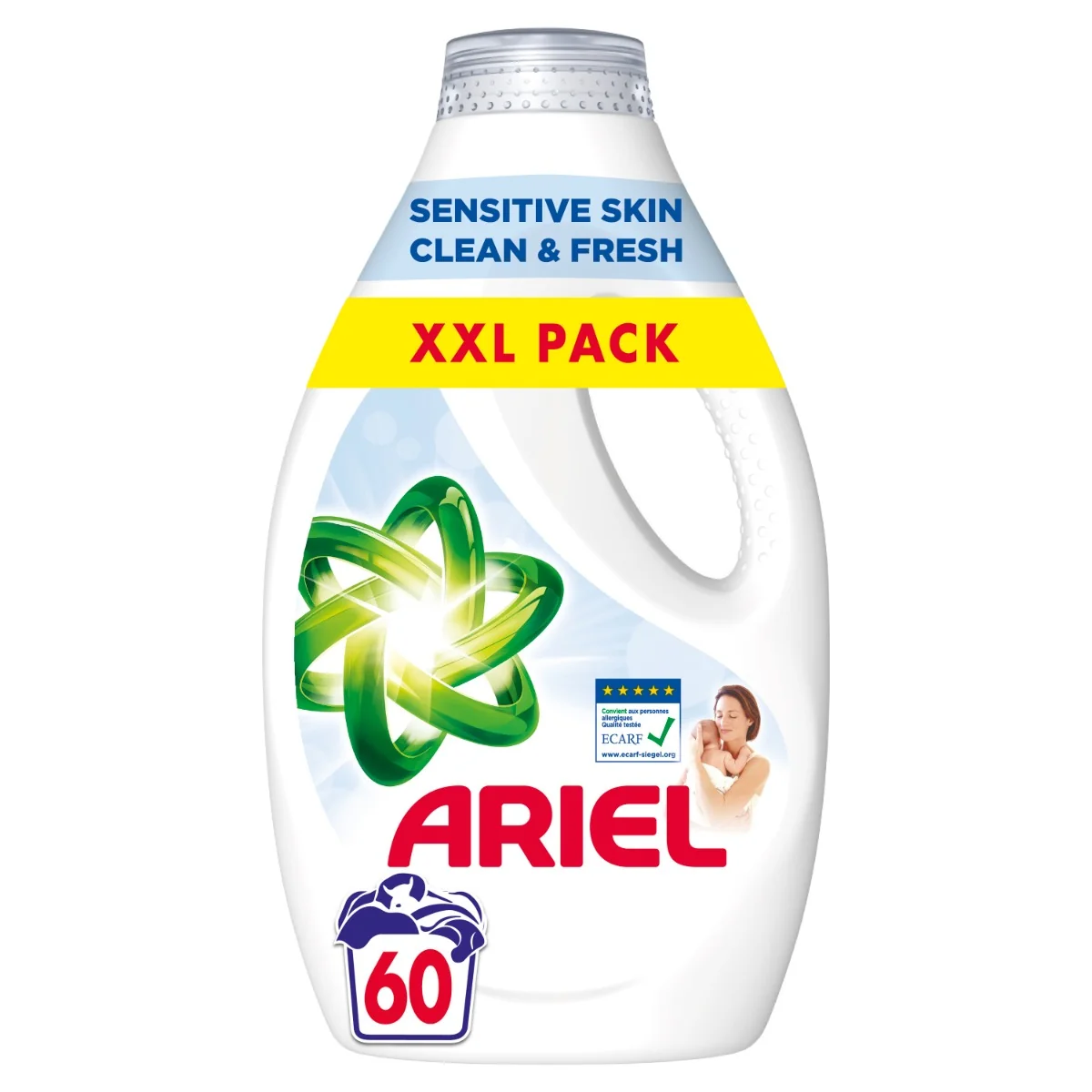 Ariel Sensitive Prací gel 3 l 60 praní