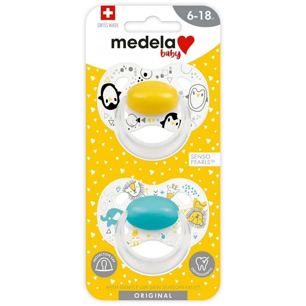 Medela Baby Unisex dudlík 6-18m 2 ks