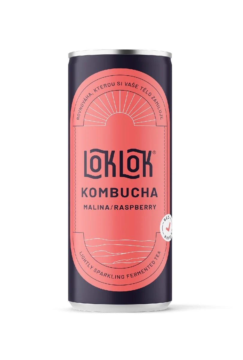 LokLok Kombucha Malina 250 ml