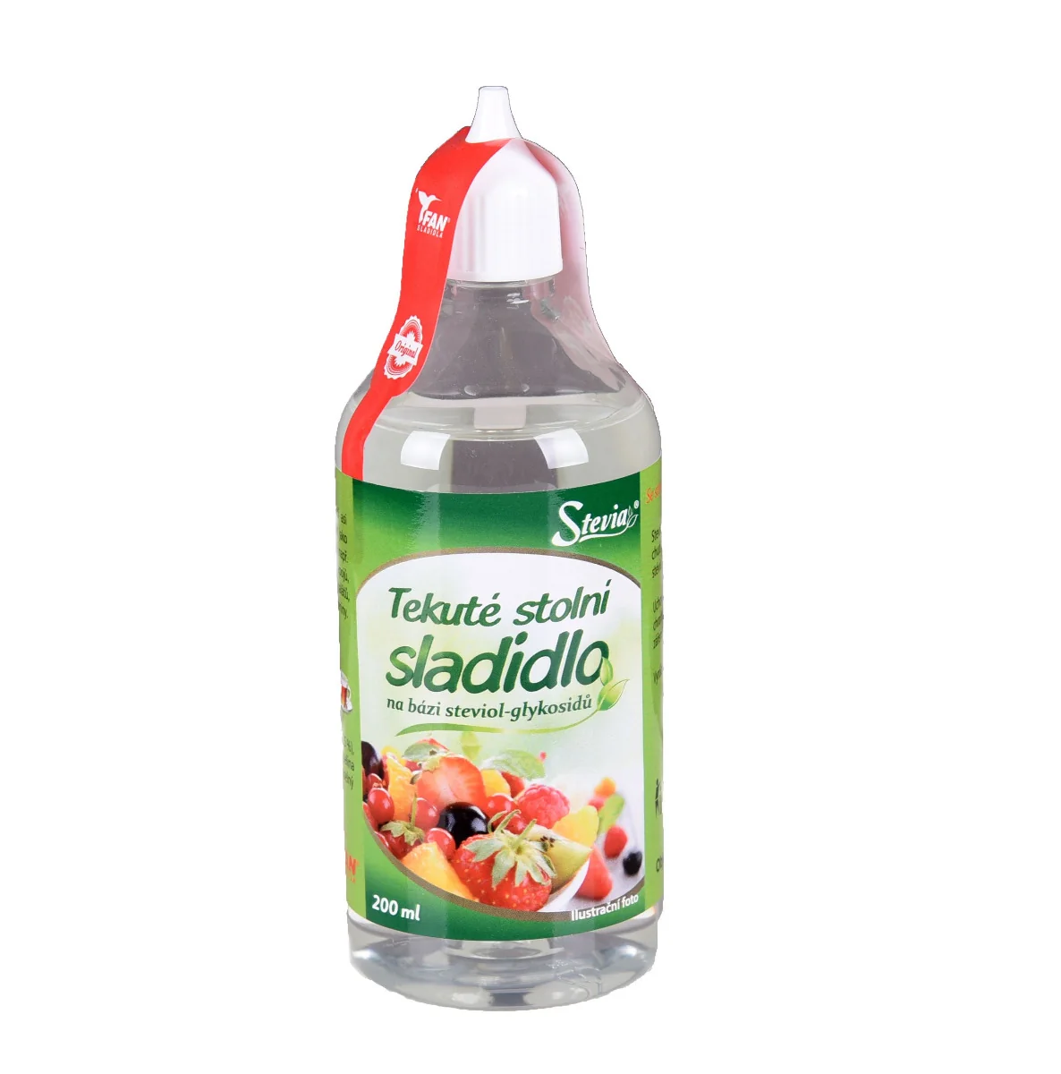 Stevia Tekuté stolní sladido na bázi steviol-glykosidů 200 ml