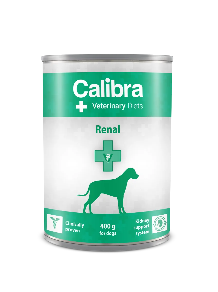 Calibra VD Dog Renal konzerva 400 g