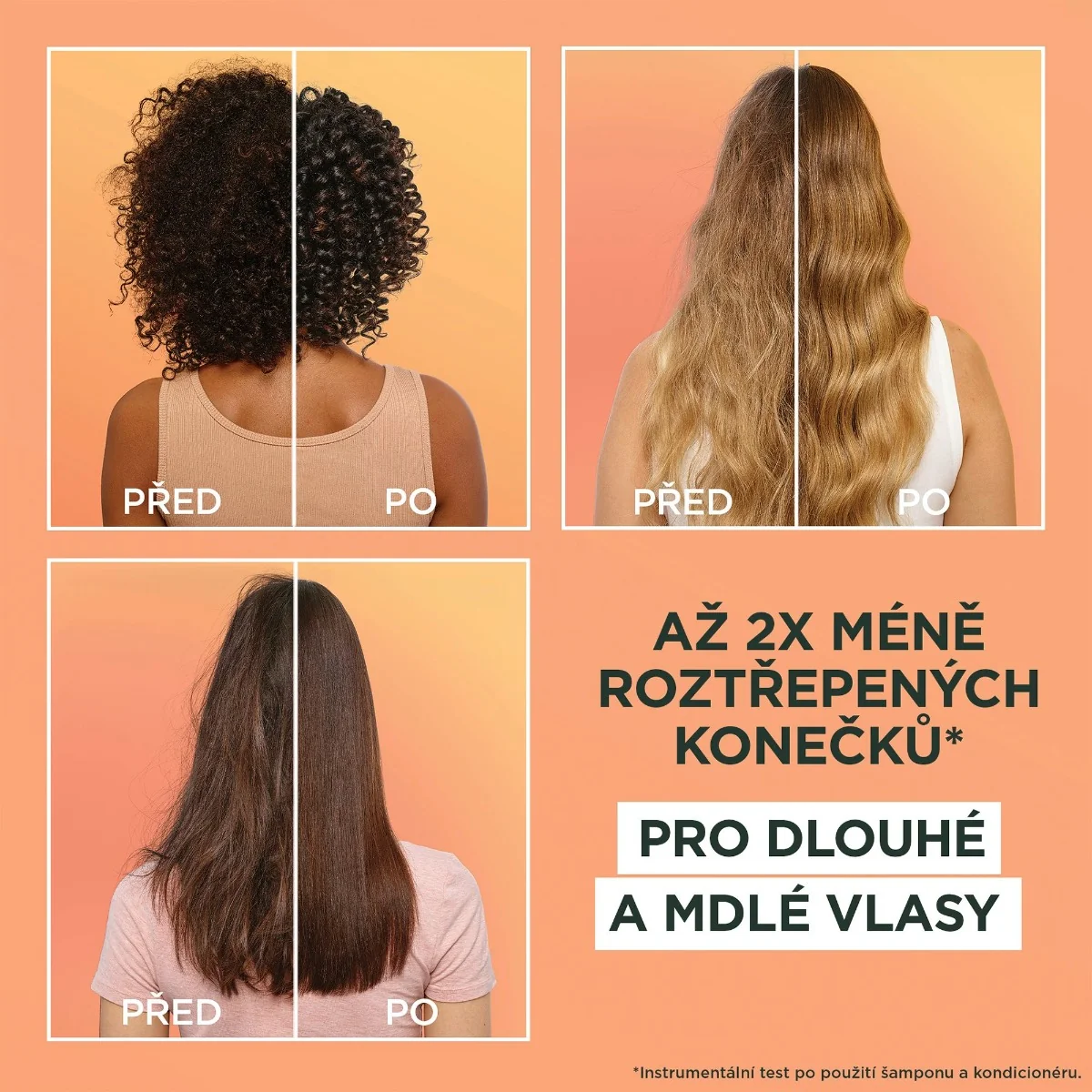 Garnier Fructis Hair Food Pineapple šampon pro dlouhé vlasy 350 ml