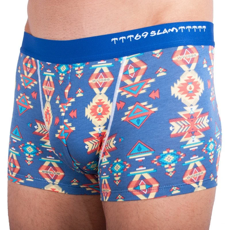 69SLAM Pánské boxerky hip bamboo kilim M 