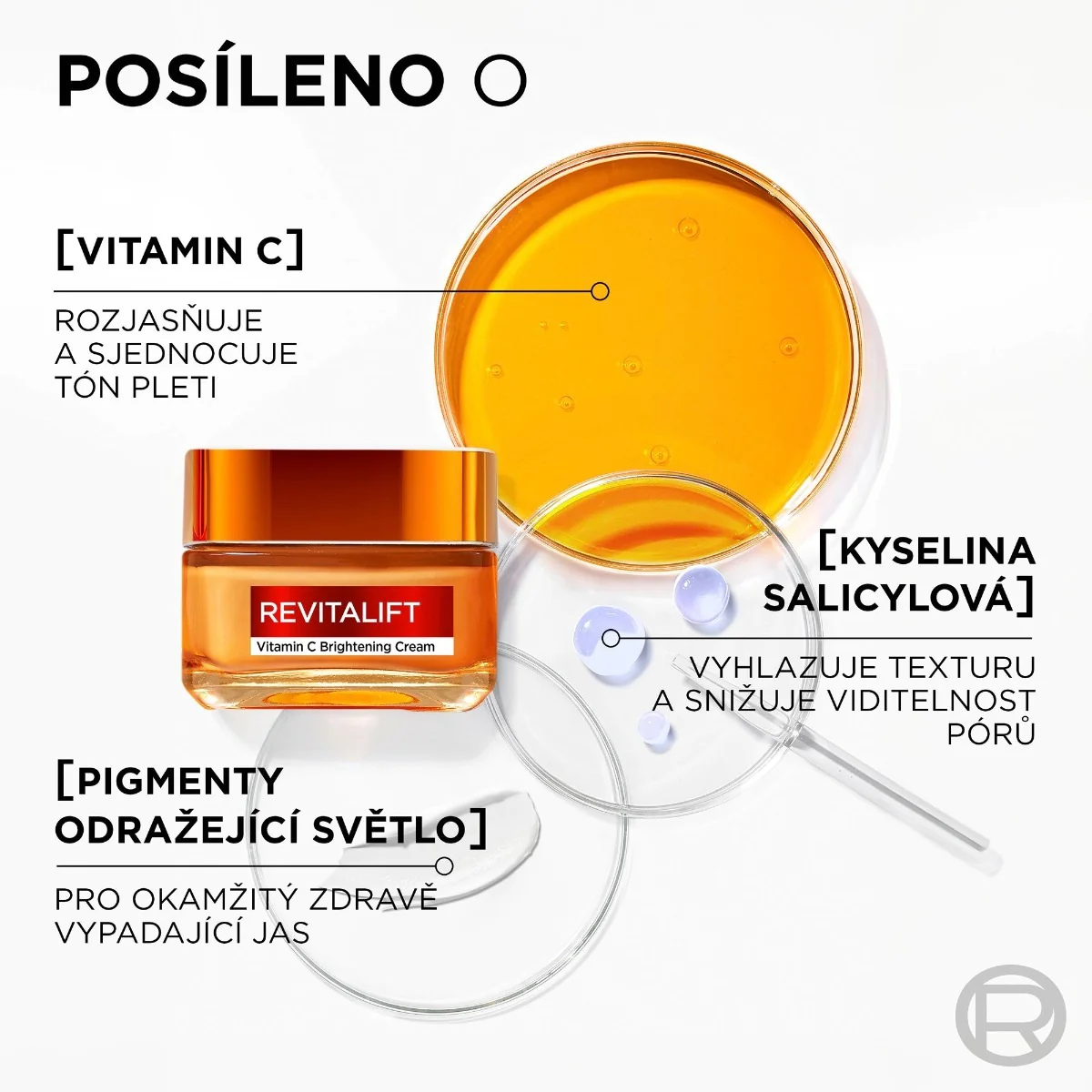 Loréal Paris Revitalift Vitamin C pleťový krém 50 ml