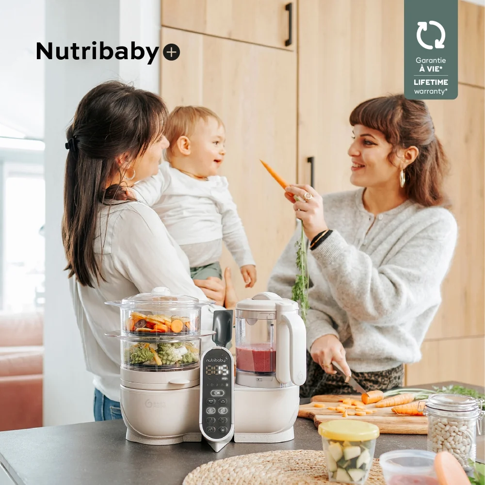 Babymoov Multifunkční přístroj Nutribaby+ Mineral Beige 