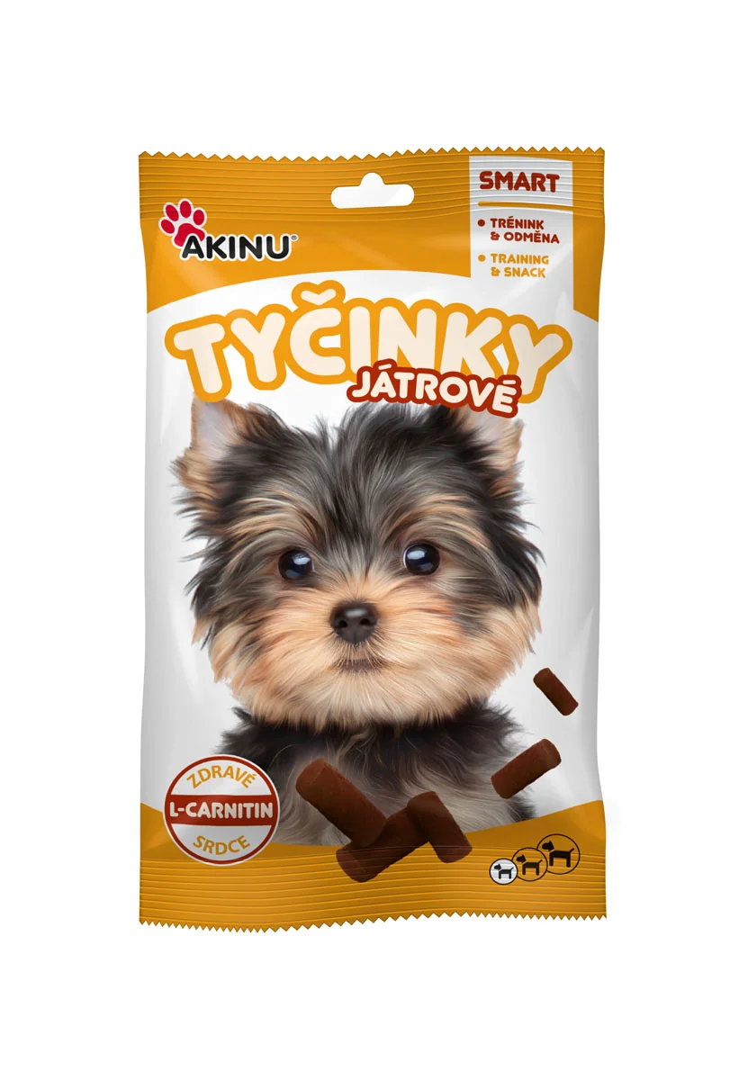 Akinu Tyčinky játra s L-carnitinem 60 g 