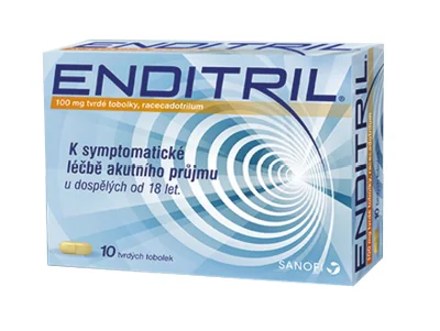 Enditril - MODERNÍ A RYCHLÉ ŘEŠENÍ V LÉČBĚ AKUTNÍHO PRŮJMU