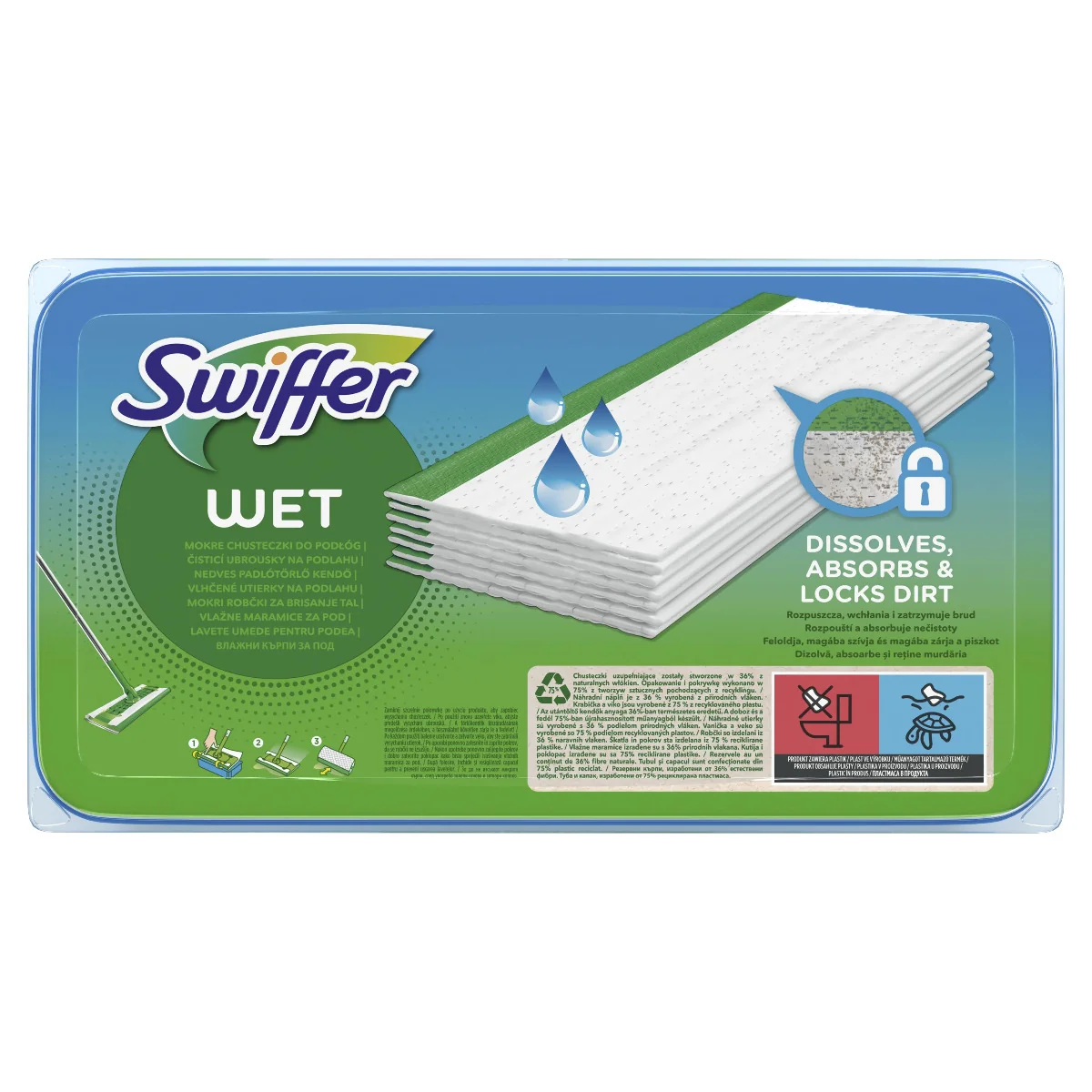 Swiffer Sweeper Ubrousky na podlahu citrus 20 ks