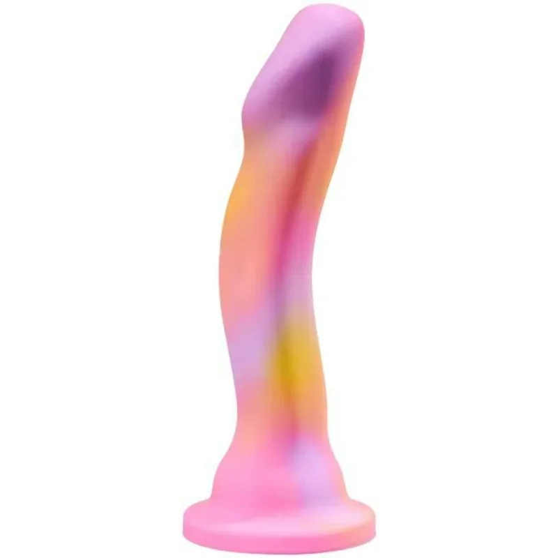 AVANT Silikonové dildo s přísavkou Sun's Out Pink 19,5 cm