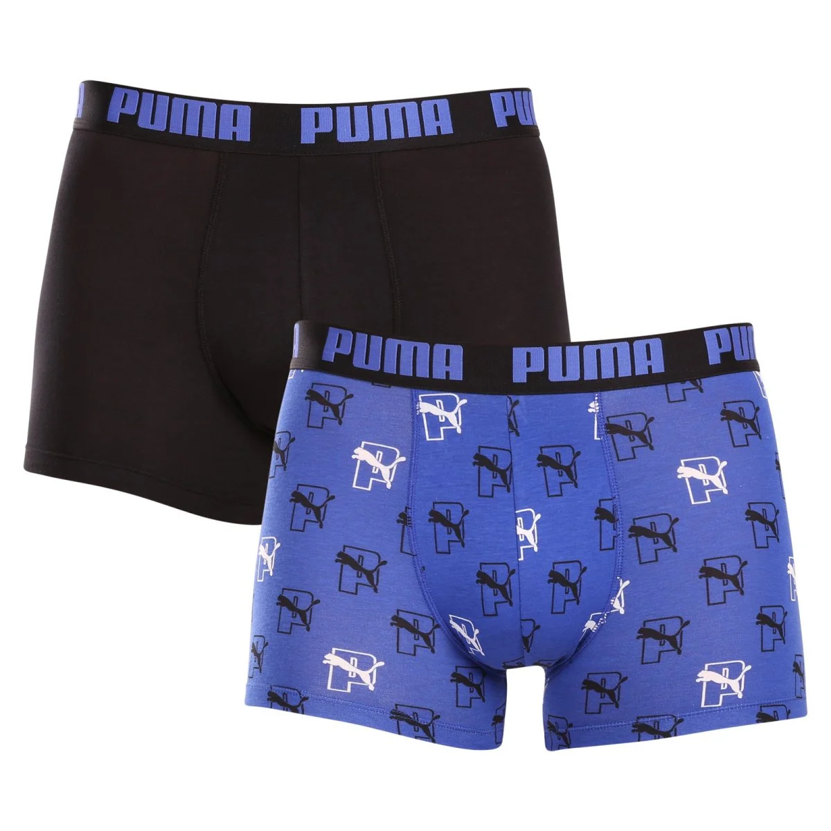 Puma 2PACK pánské boxerky vícebarevné (701228673 002) XL