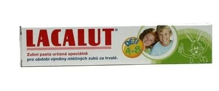 Lacalut Zubní pasta dětská 4-8let 50 ml