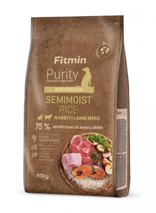 Fitmin Purity Semimoist Rabbit&Lamb krmivo pro psy 800 g