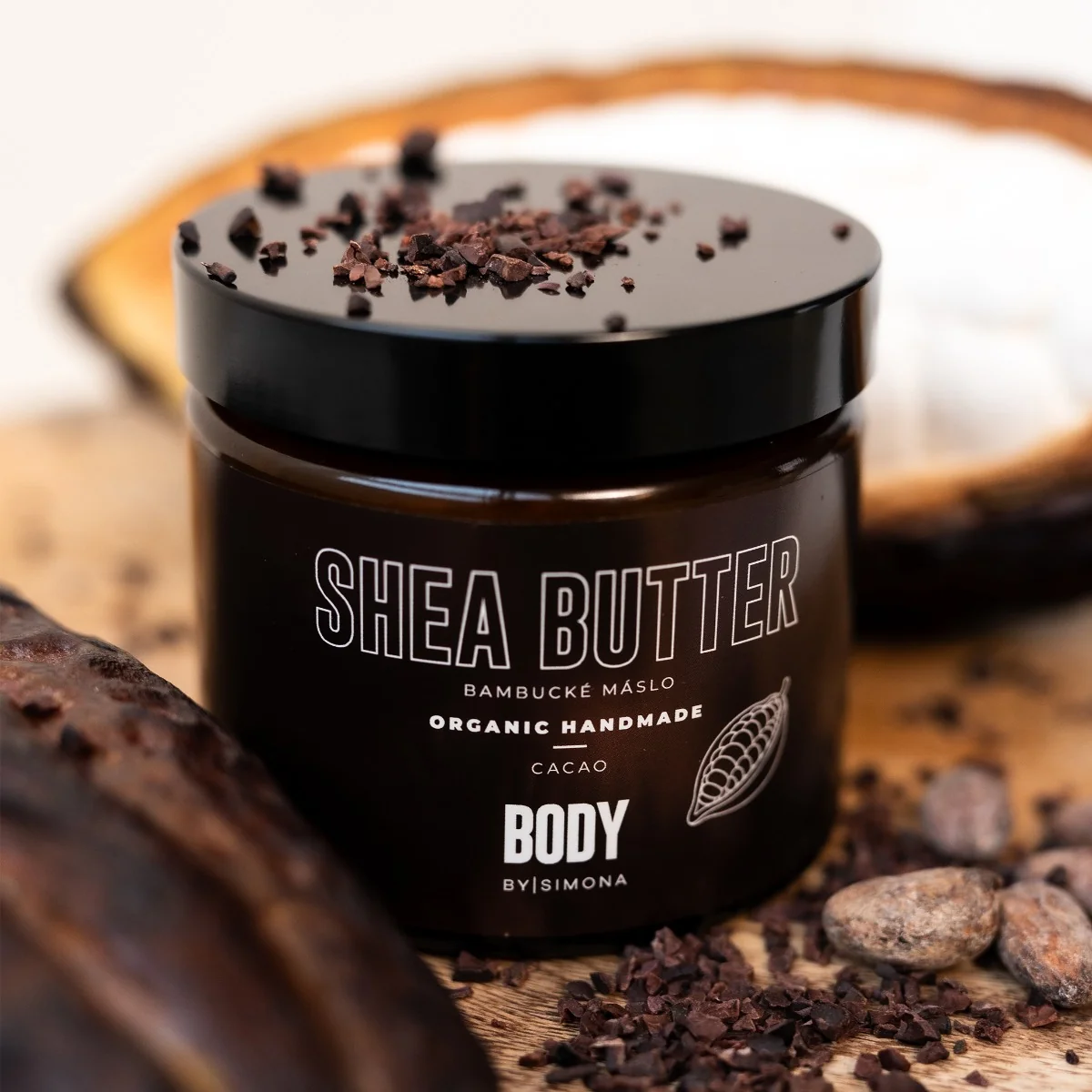 Beauty by Simona Body Bambucké máslo Cacao 250 ml