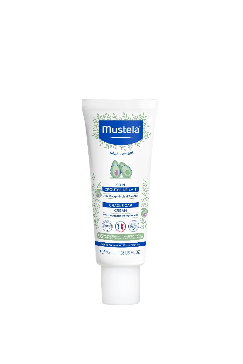 Mustela Krém proti tvorbě mléčných vlasových krust 40 ml