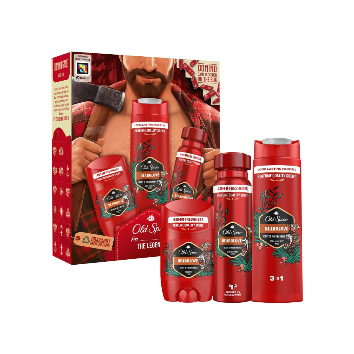 Old Spice Bearglove dárková sada se sprchovým gelem