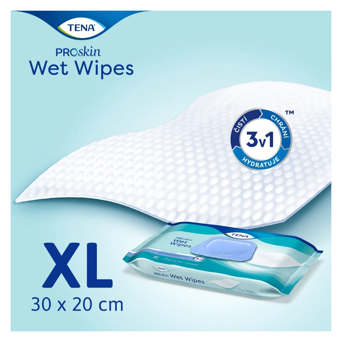 Tena Wet Wipes vlhčené ubrousky 48 ks