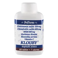 Medpharma Glukosamin sulfát (chondroitin, MSM, kurkuma) KLOUBY