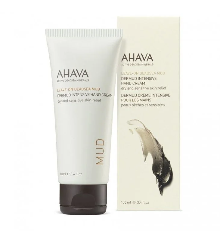 Ahava Leave-On Dead Sea Mud intenzivní krém na ruce pro suchou pokožku 100 ml