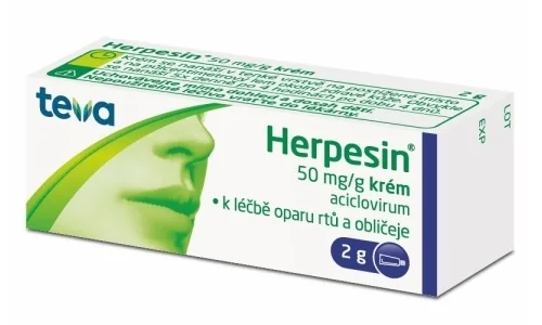 Herpesin krém 2 g