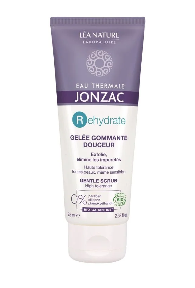 JONZAC Rehydrate Jemný peelingový gel BIO 75 ml