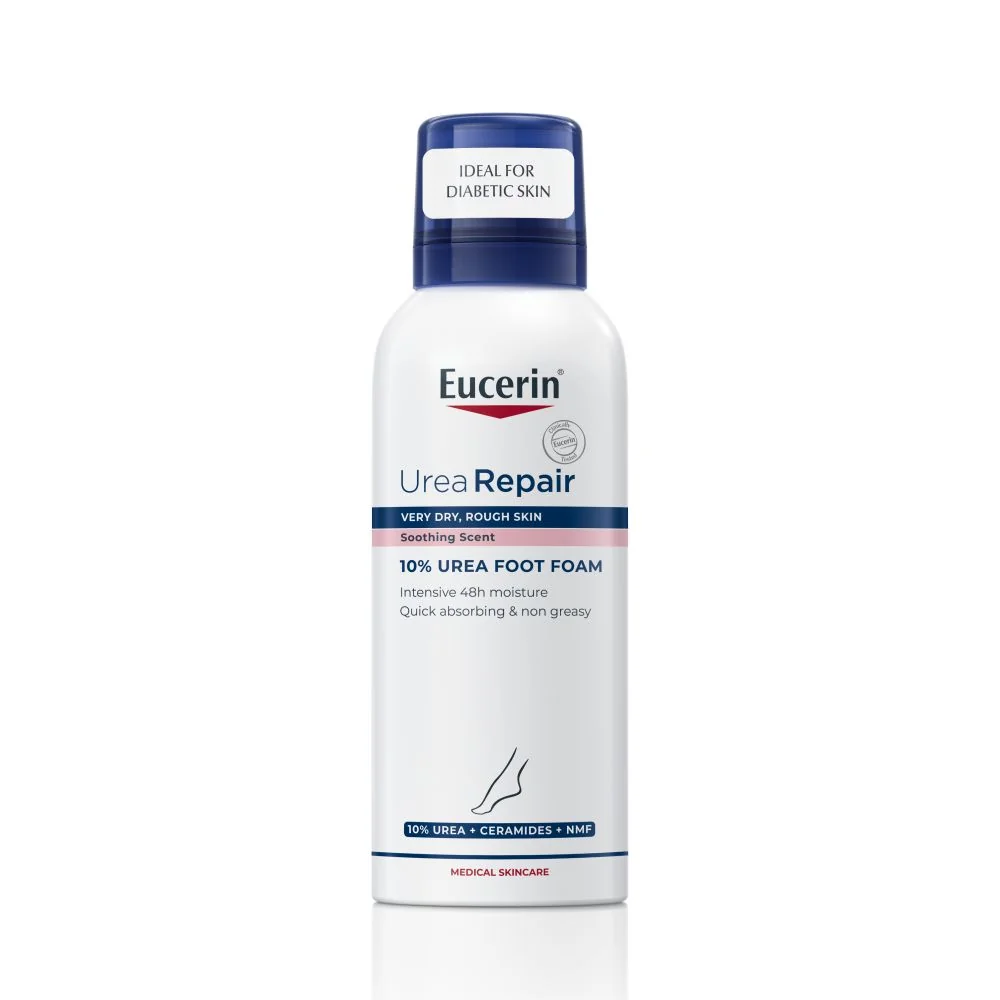 Eucerin UreaRepair Pěna na nohy 10% Urea pro suchou pokožku 150 ml