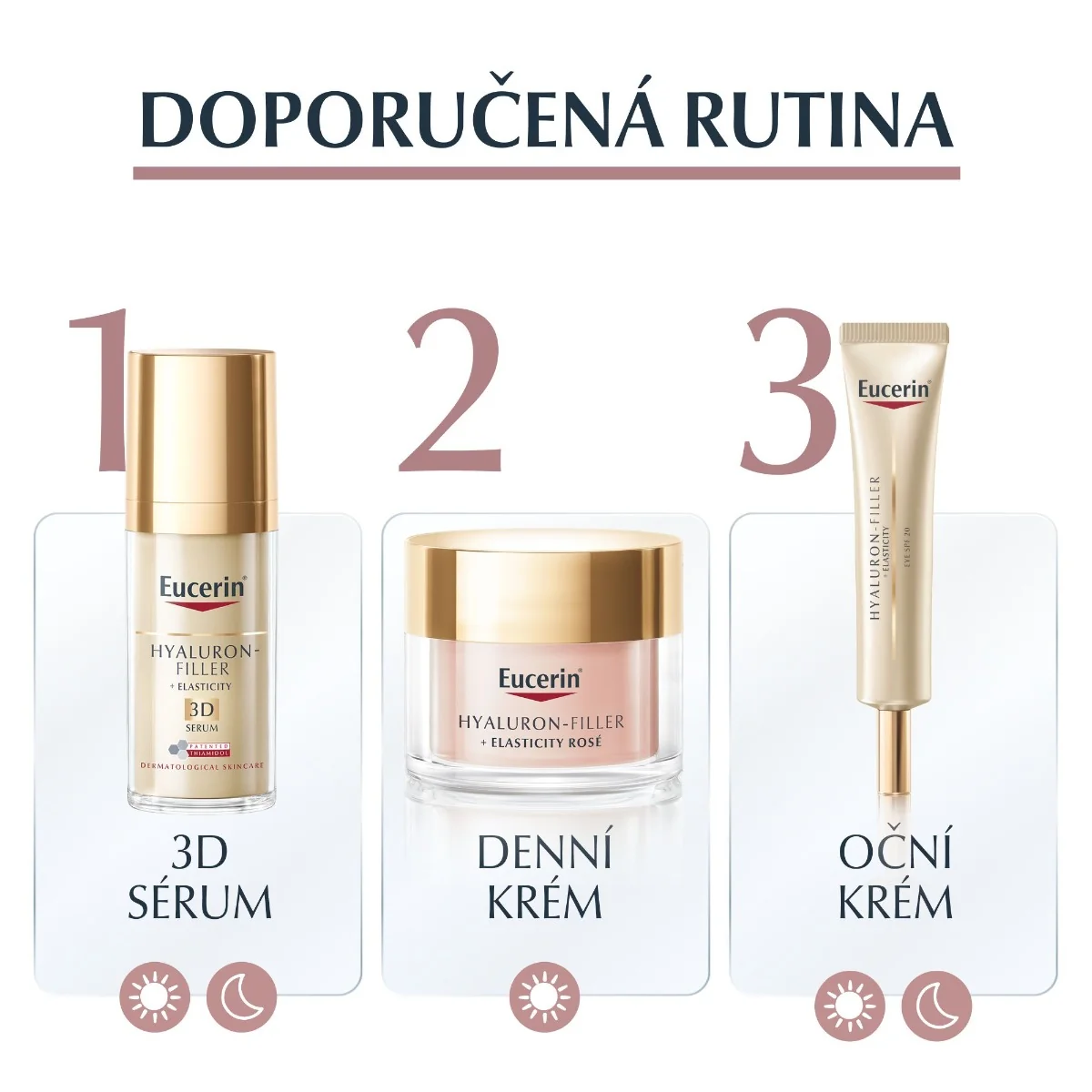 Eucerin Hyaluron-Filler + Elasticity Rosé SPF30 denní krém 50 ml