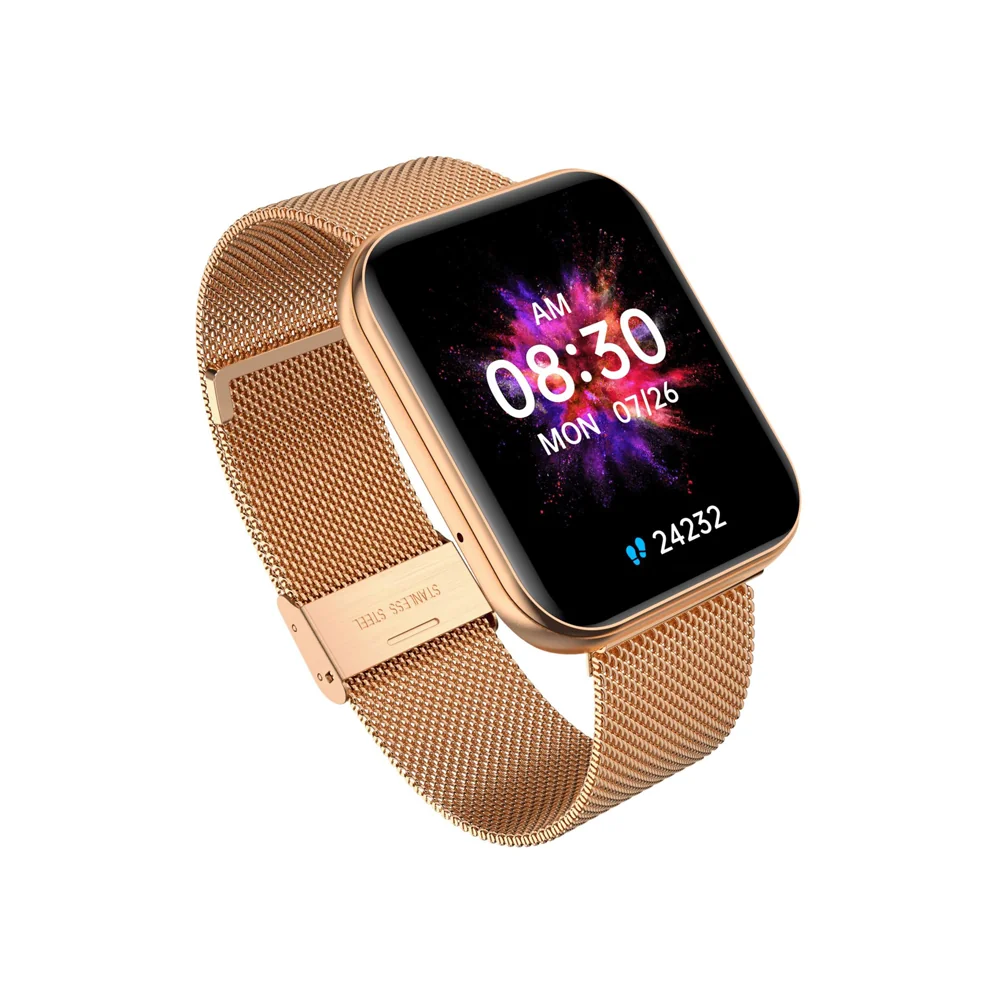 Garett Smartwatch GRC MAXX smart hodinky Gold Steel