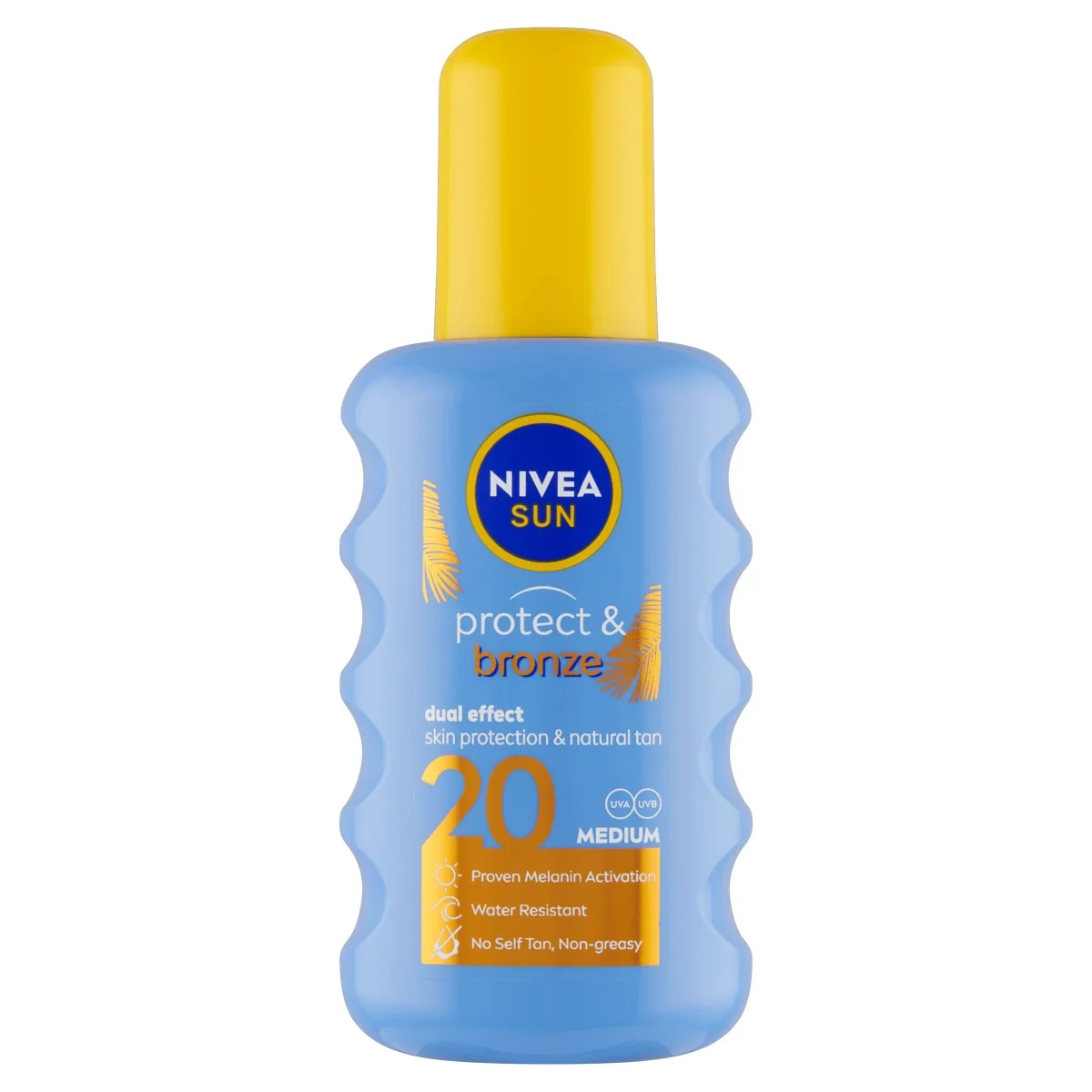 Nivea Sun Protectandbronze Of20 Sprej Na Opalování 200 Ml