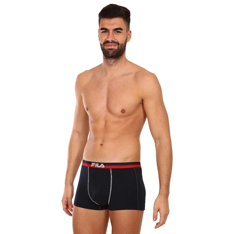 Fila 2PACK pánské boxerky tmavě modré (FU5020/2-321) M 