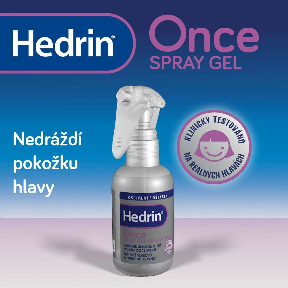 Hedrin ONCE Spray Gel 100 ml