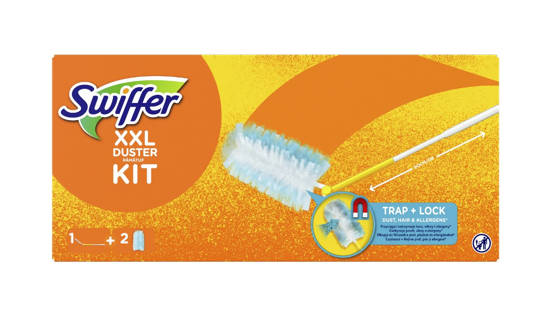 Swiffer Sada XXL Násada a 2 prachovky Box 