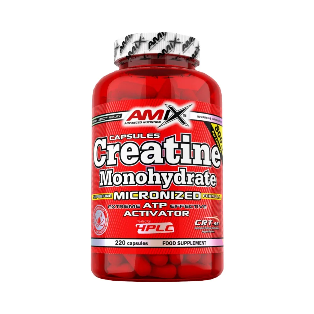 Amix Nutrition Creatine Monohydrate 750mg - 220 kapslí