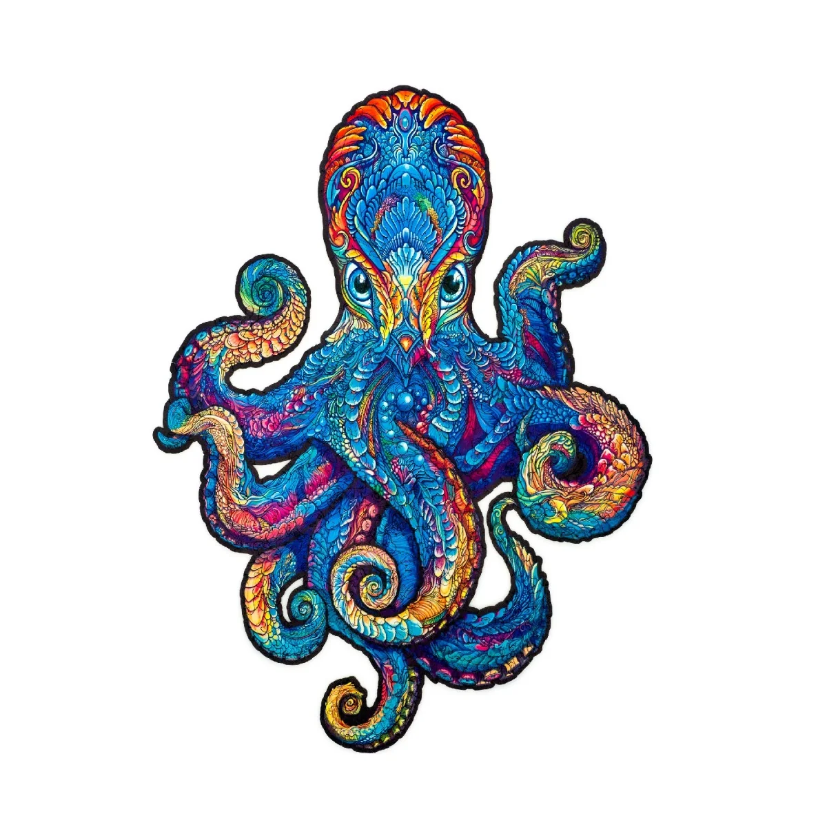 Unidragon Dřevěné puzzle Magnetic Octopus 300 ks