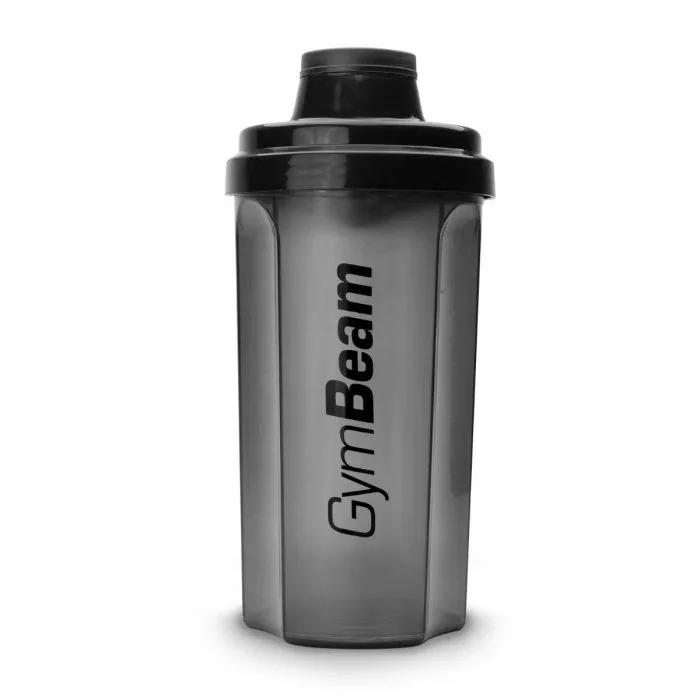 GymBeam Šejkr Transparent Black 700 ml