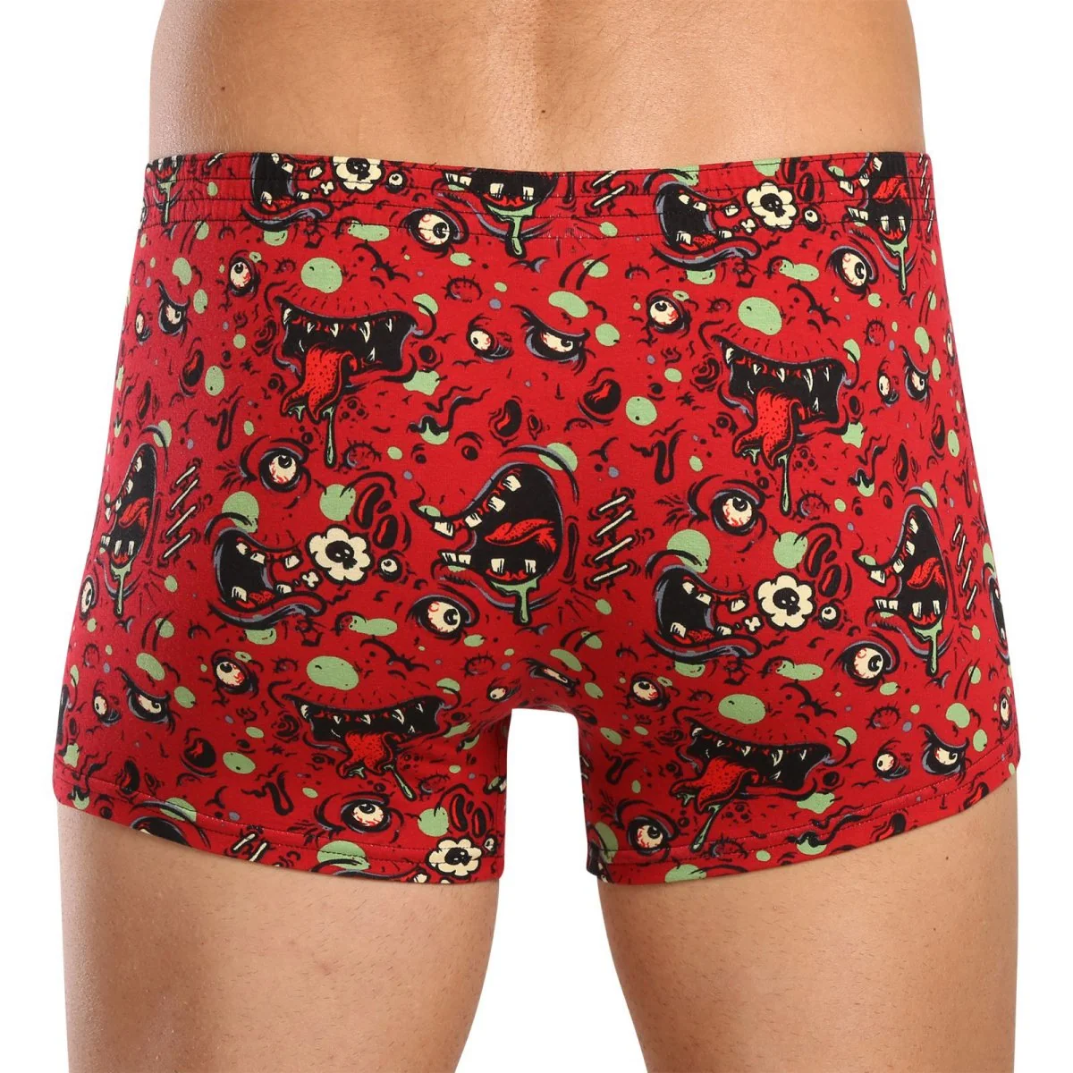 Styx Pánské boxerky art klasická guma zombie (Q1451) XXL 