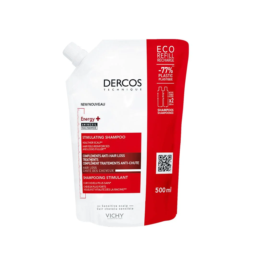 Vichy Dercos Energy+ šampon náplň 500 ml