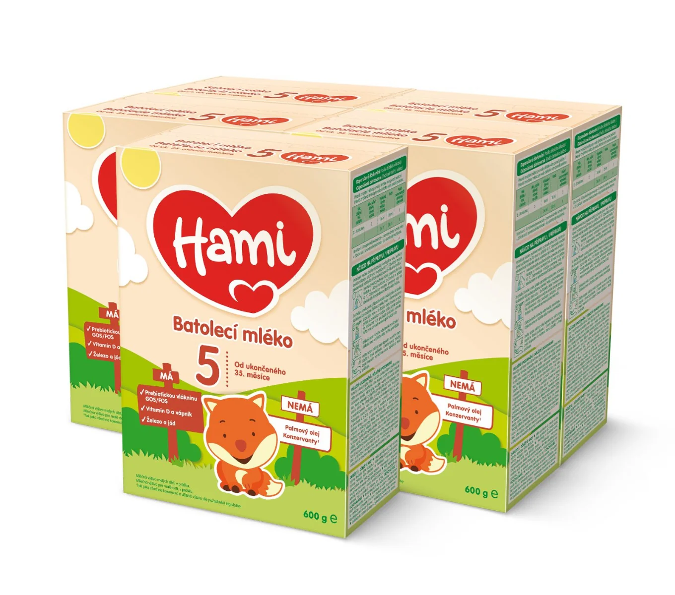 Hami 5 5x600 g