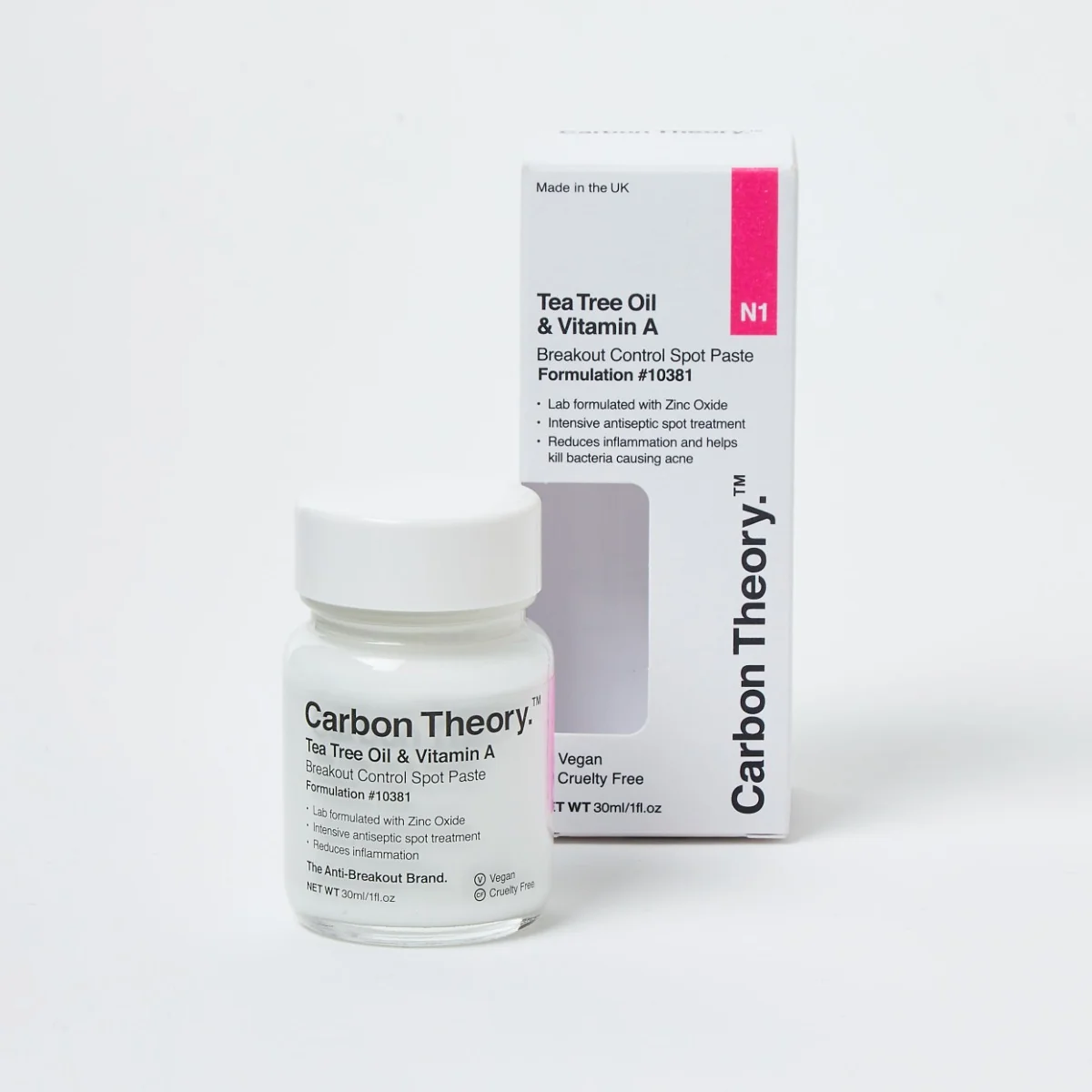 Carbon Theory Spot Paste Vitamin A intenzivní kúra 30 ml