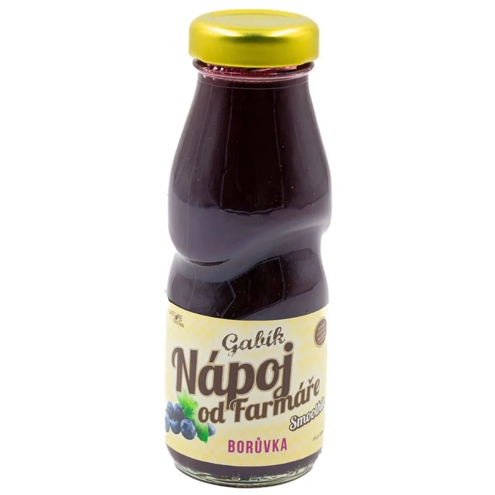 Nature Notea Gabík Nápoj od farmáře Borůvka 200 ml